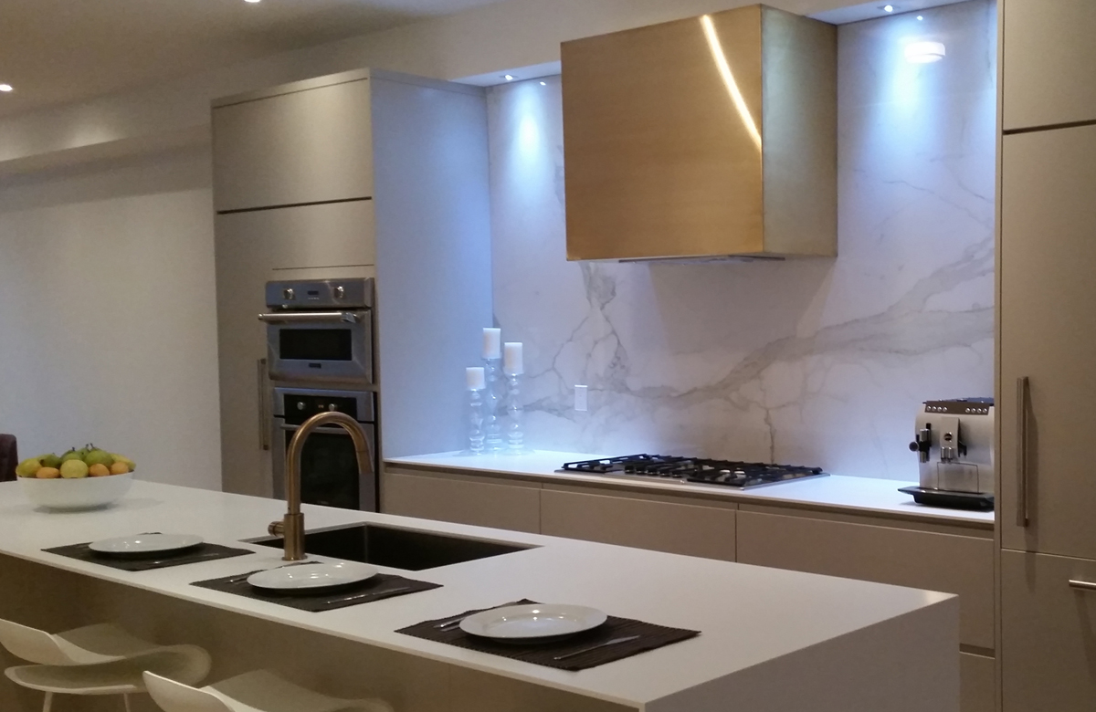 Maximum backsplash, countertops, vanity tops