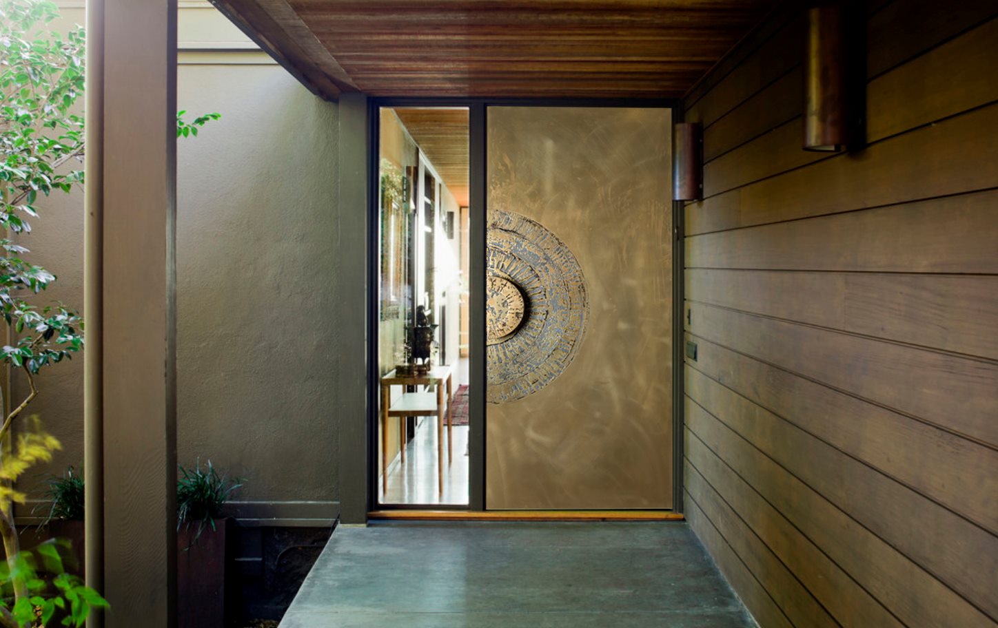 unique design resin front door