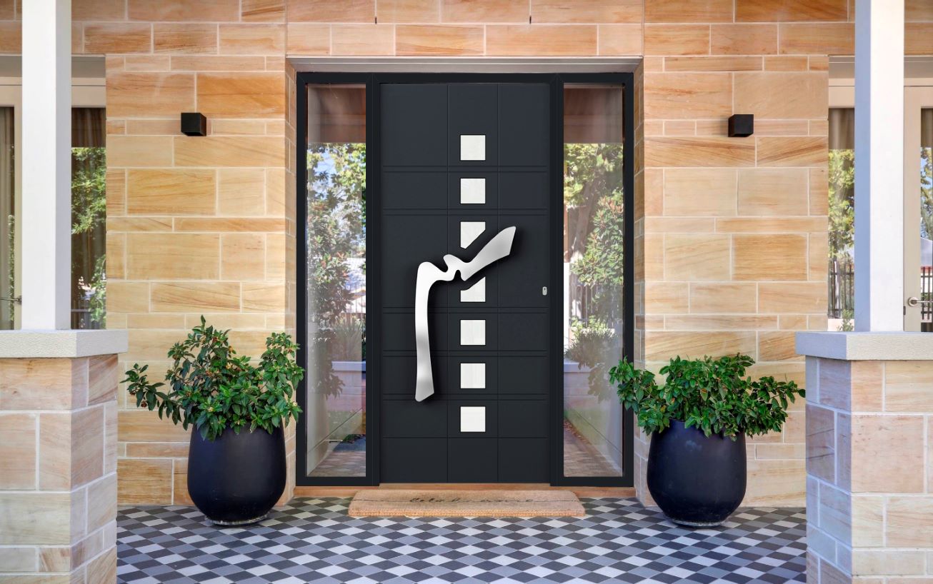 modern pivot front doors