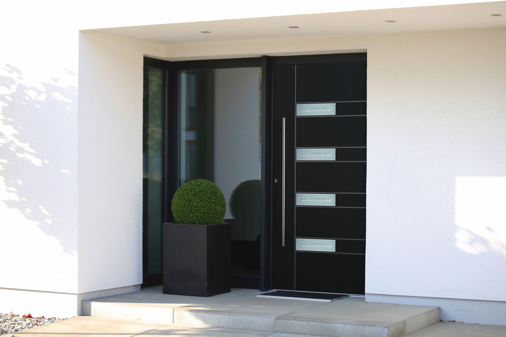 contemporary pivot front doors Ontario